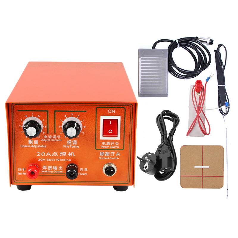 Diy Electronics Spot Welder - 보석상 20A 스폿 용접기 골드 실버