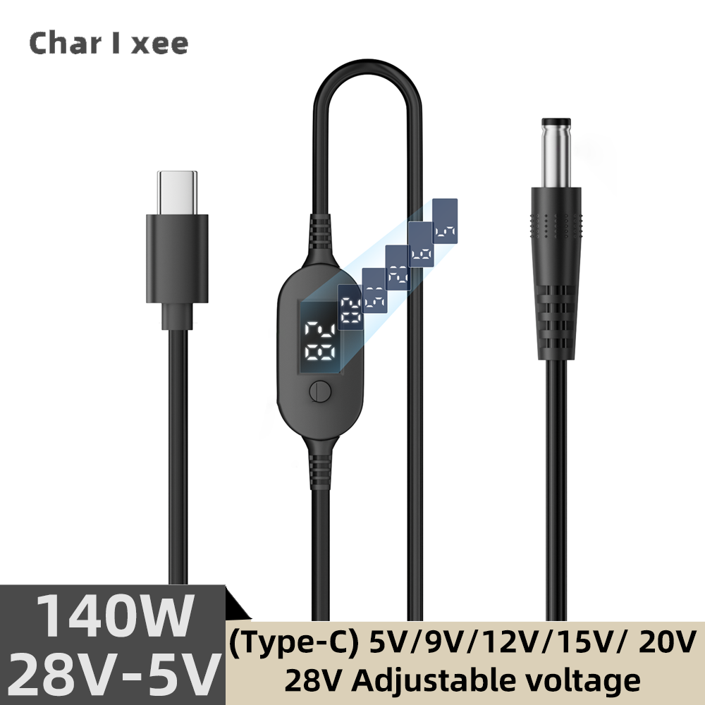 Dc Power Supply Variable - 140W PD USB-C-DC 전원 공급 케이블,