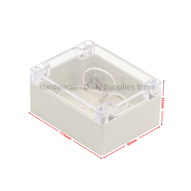 Diy Waterproof Electronics - 1pc 115x90x55mm 방수 플라스틱 인클로저 케이스