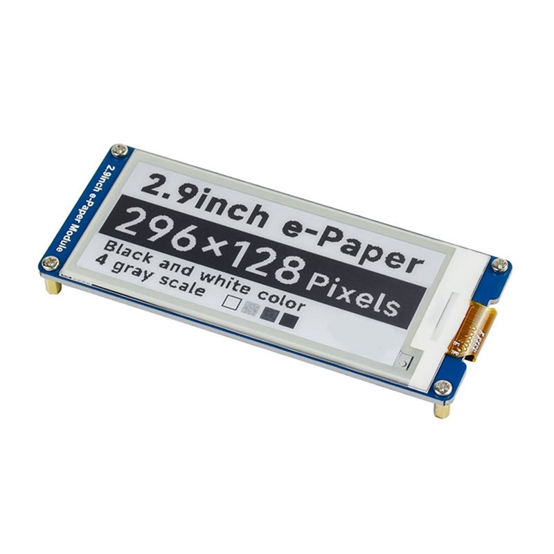 Diy Electronics Raspberry Pi - B27B DIY 전자 종이 화면 2.9인치