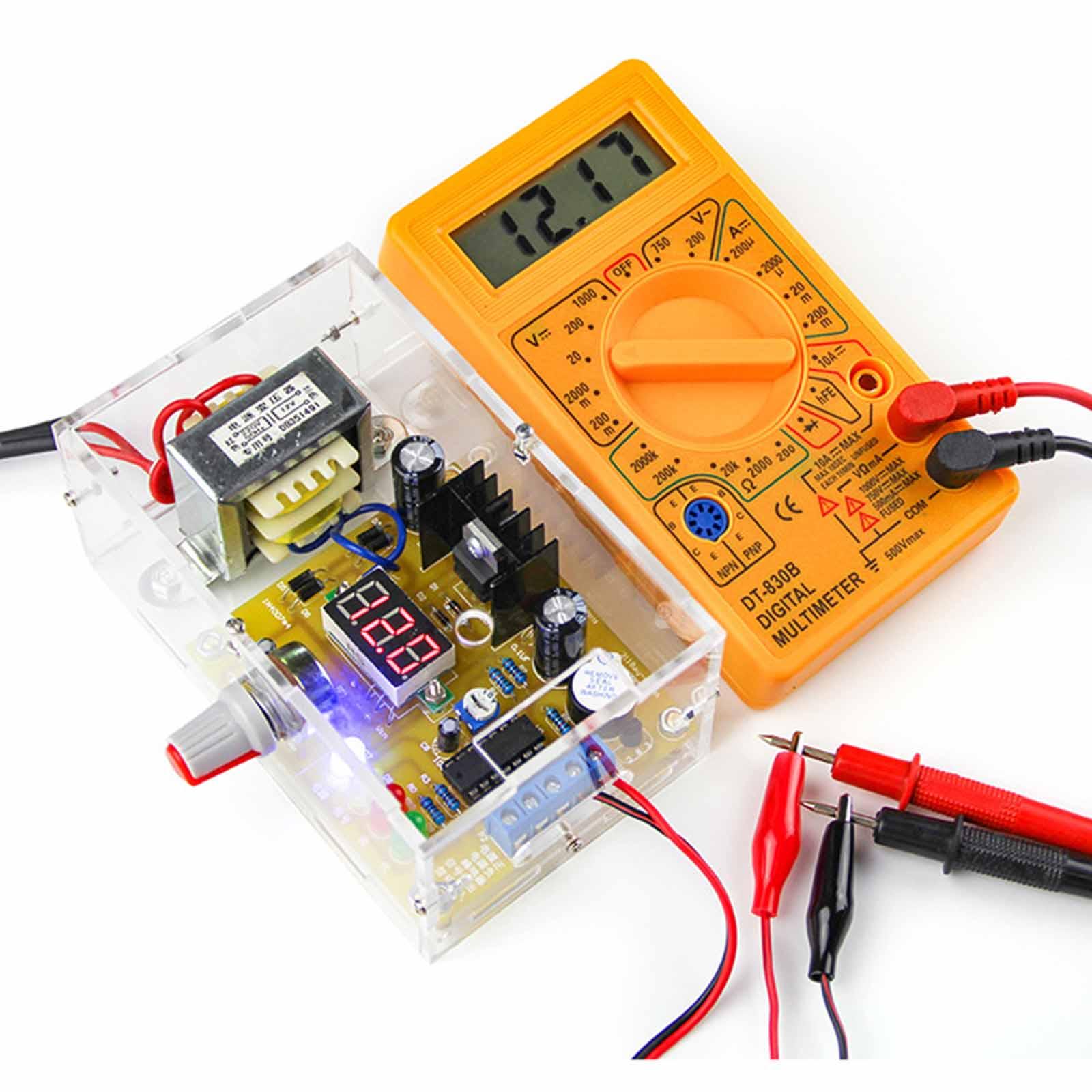 Diy Electronics Course - 전원 공급 장치 모듈 조정 가능한