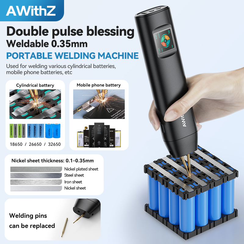 Diy Electronics Spot Welder - AWithZ 휴대용 스폿 용접기 DIY 핸드헬드