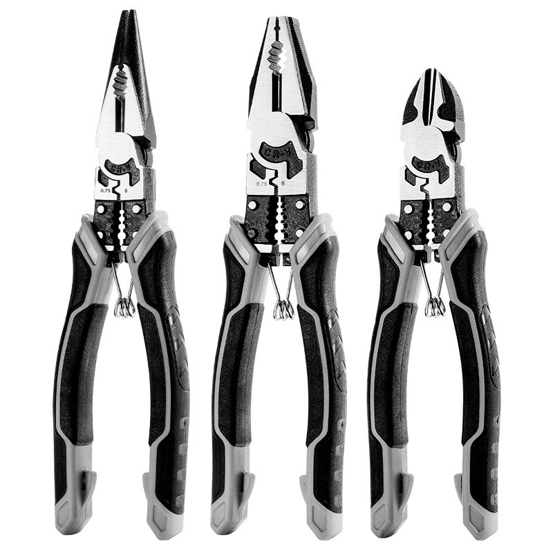 Wire Stripper Cutter - 다용도 다기능 사선 플라이어 니들 노즈