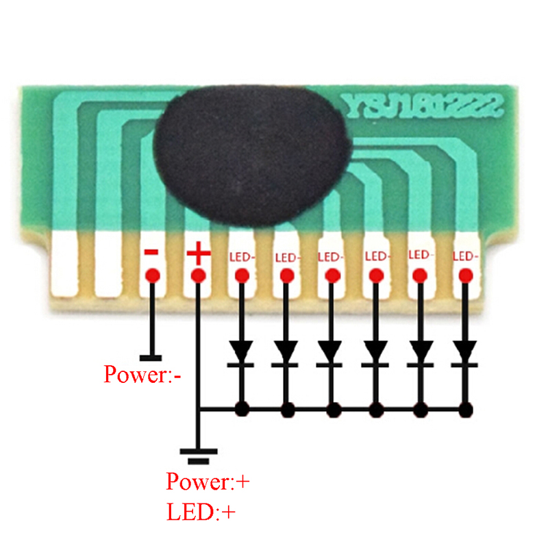 Diy Electronics For Sale - 【LM】핫세일 10개 DIY 6-LED LED 3-4.5V