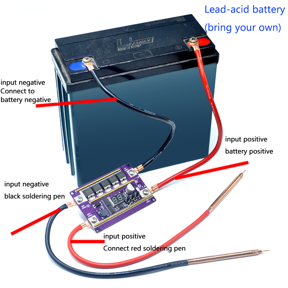 12V 스폿 용접기 DIY 키트 전력 조절 가능 디지털 - Diy Electronics Spot Welder 리뷰 및 가격