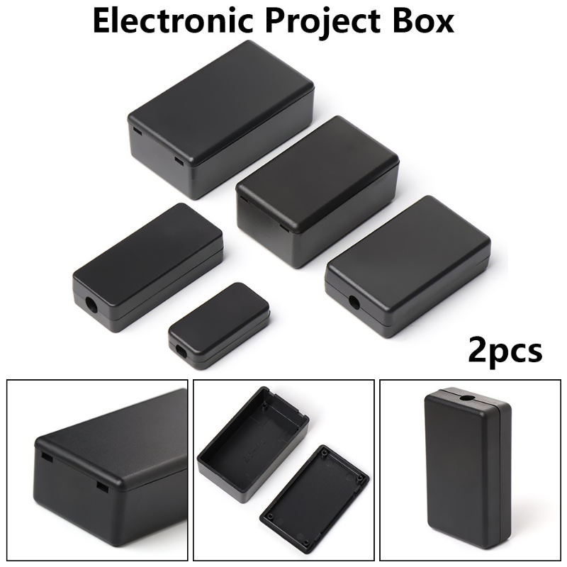 2PCS 새로운 고품질 플라스틱 방수 블랙 박스 DIY - Diy Waterproof Electronics 리뷰 및 가격