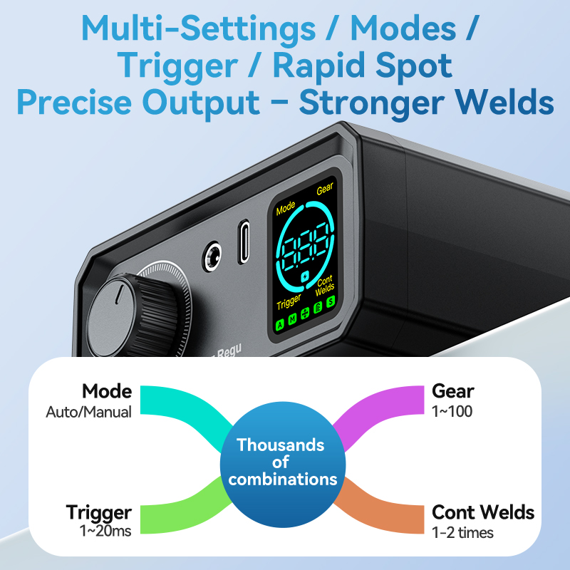 Awithz 9000W 스팟 용접기 고출력 휴대용 페달 - Diy Electronics Spot Welder 리뷰 및 가격