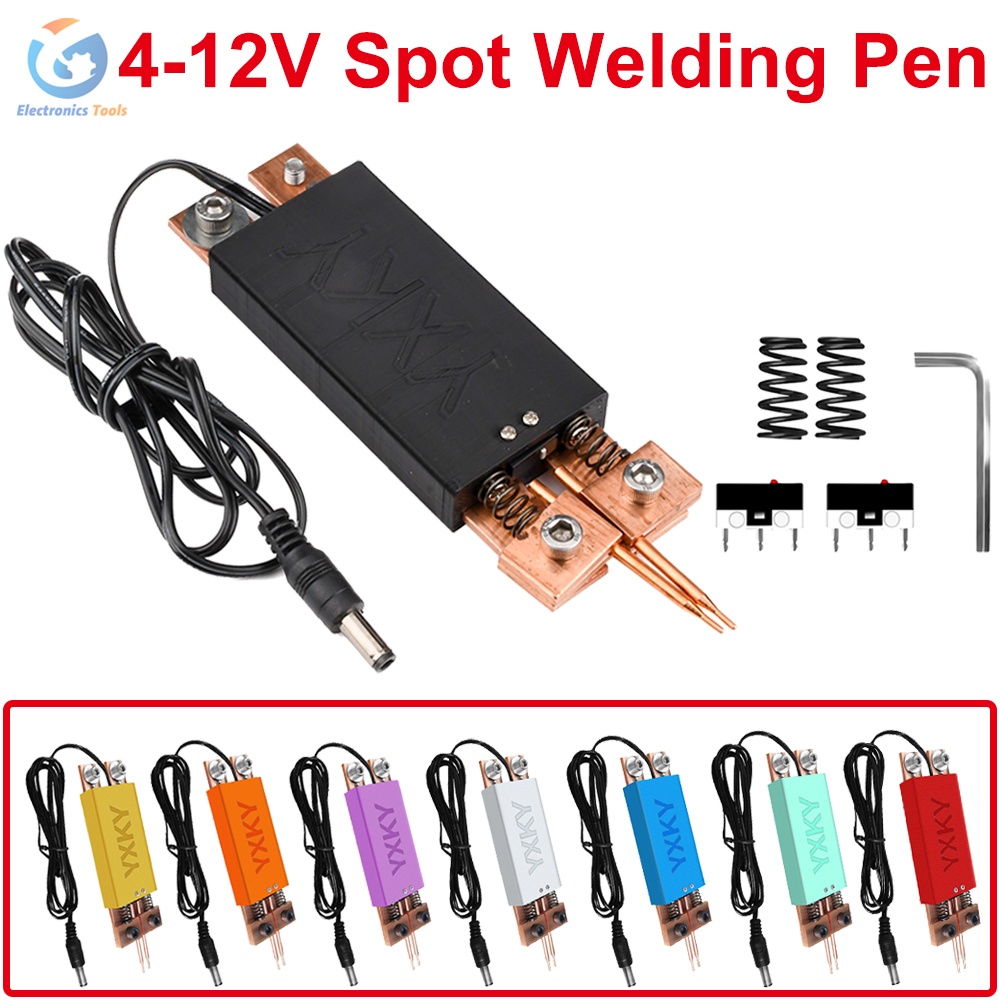 18650 배터리 스폿 용접기 기계에 대 한 4-12V - Diy Electronics Spot Welder 리뷰 및 가격