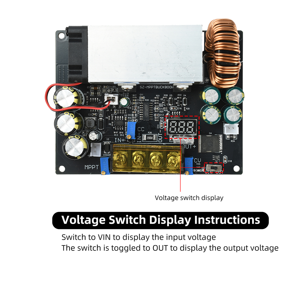 800W 25A MPPT 태양광 충전 전원 공급 모듈  - Dc Power Supply Variable 리뷰 및 가격