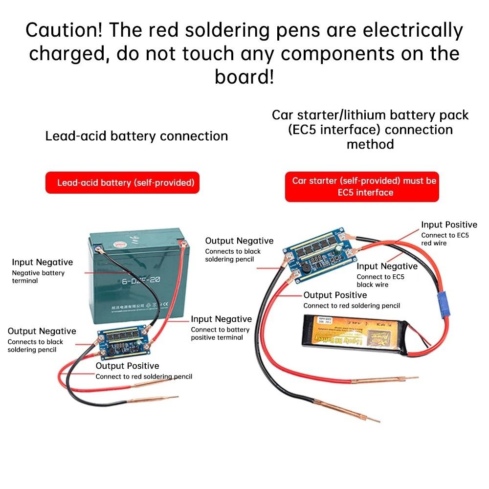 휴대용 12V 스폿 용접기 디지털 디스플레이 10AWG - Diy Electronics Spot Welder 리뷰 및 가격