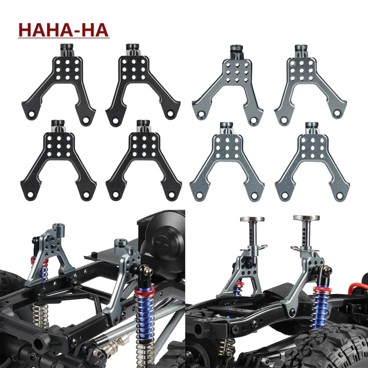 4Pcs 알루미늄 전면 후면 충격 타워 마운트 1/10 - Diy Electric Car 리뷰 및 가격