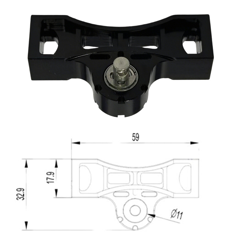 RC카 트럭 금속 크로스 멤버 59mm 드라이브 트랜스 - Diy Electric Car 리뷰 및 가격
