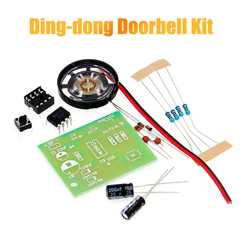 듀얼 톤 딩동 NE555 초인종 DIY 조립 키트 PC - Diy Electronics Course 리뷰 및 가격
