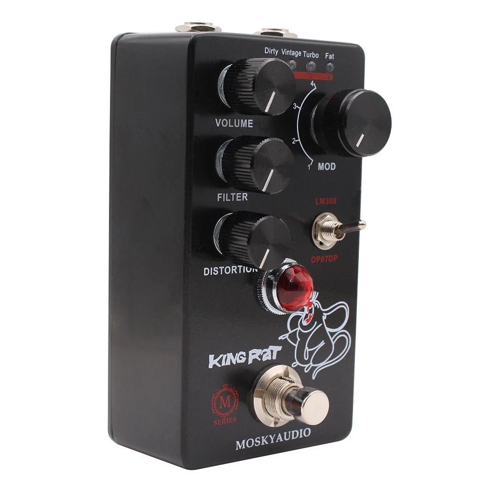 Mosky KING RAT 이펙트 페달 디스토션 퍼즈  - Diy Guitar Electronics 리뷰 및 가격
