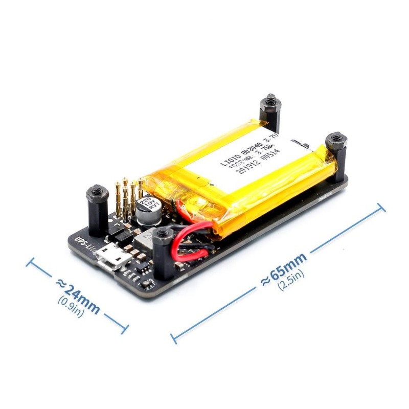 배터리 감지 기능이 있는 라즈베리 파이 제로 시리즈용  - Raspberry Pi Zero 리뷰 및 가격