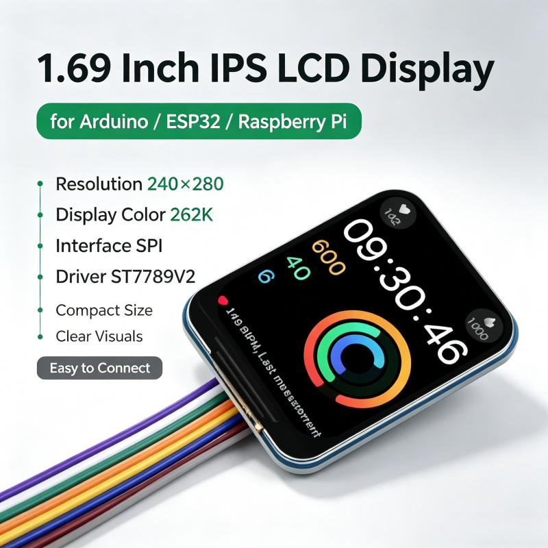 1.69인치 IPS LCD 모듈 ST7789V2 드라이 - Raspberry Pi Zero 리뷰 및 가격