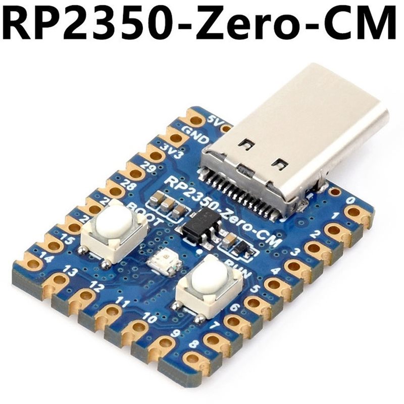 듀얼 코어 및 듀얼 아키텍처 RP2350A 제로 Cm  - Raspberry Pi Zero 리뷰 및 가격