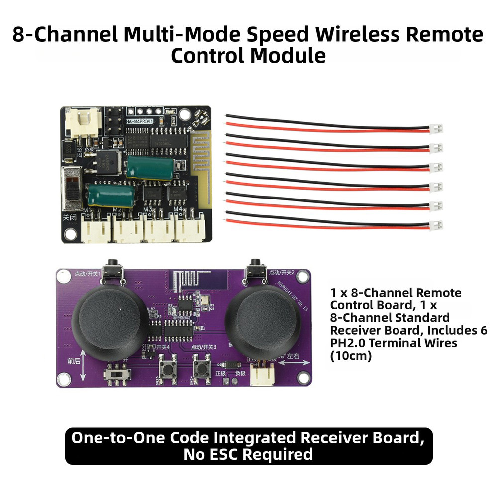/2.4G /무선 /8채널 듀얼 조이스틱 원격 제어 모 - Diy Boat Electronics 리뷰 및 가격
